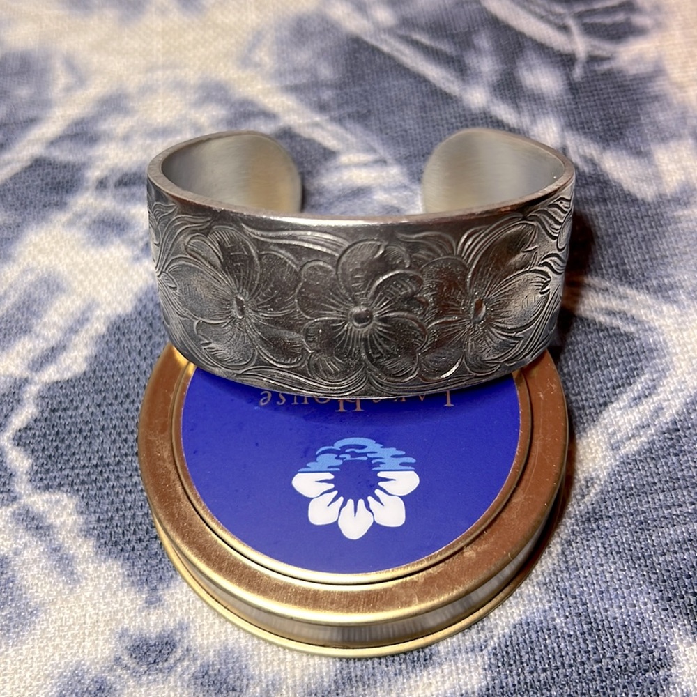Pewter Cuff Bracelet